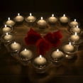 thumbnail image 3 of Dewadbow 10PCS Floating Candle Disc Floater Candles Wedding Party Home Decor, 3 of 6