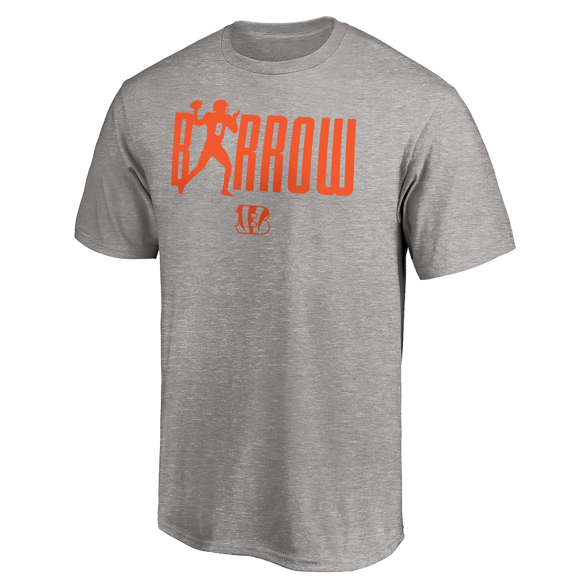 Men's Fanatics Branded Joe Burrow Orange Cincinnati Bengals Team