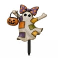 thumbnail image 2 of DefiDgd Halloween Ghost Metal Yard Stake,Vintage Rustic Style Outdoor Ghost Decor for Halloween Fall Porch Lawn Flower Bed Garden Holiday Party Home Decoration(A), 2 of 6