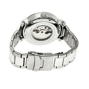 Aries Skeleton Dial Bracelet Watch - Silver