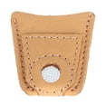 thumbnail image 3 of Knitting Fingertip Protector, Finger Protector Leather Sewing Finger Sleeve Household  For Sewing Large,Medium,Small, 3 of 8