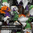 thumbnail image 3 of Nappe d'Halloween Lavable Nappe Gnome Réutilisable Nappe Ronde d'Automne 60 Pouces Couverture de Table Rustique de Ferme pour Décoration de Table de Fête de Vacances, 3 of 6