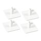 thumbnail image 5 of 4 soportes para accesorios de batidora de pie, versátiles para organizar la cocina y el hogar. Blanco, 5 of 9