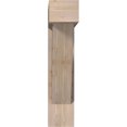 thumbnail image 2 of Ekena Millwork 7 1/2"W x 34"D x 34"H Traditional Block Smooth Bracket w/ Offset Brace, Douglas Fir, 2 of 25