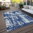 thumbnail image 6 of Addison Rugs Chantille Indoor/Outdoor Transitional Modern Navy Washable Rectangle Rug, 3' x 5', 6 of 6