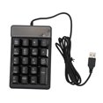thumbnail image 1 of Wired Numeric Keypad,Wired Number Pad Black Number Keyboard Numeric Keypad Tried and Trusted, 1 of 14