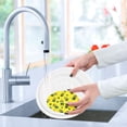 thumbnail image 6 of 3 Packs of Wood Pulp Cotton Dishwashing Sponge 3.54x2.56 Inch Dishwashing Sponge Household Cleaning Sponge Kitchen Utensils Clean Use Yellow Pineapple Seamless, 6 of 7