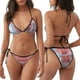 thumbnail image 3 of Fotbe Pastel Pink Beach Cafe Traje de Baño para Mujer de Dos Piezas – Bikini Sexy de Tirantes Tipo Halter con Diseño Triangular, 3 of 6