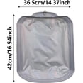thumbnail image 2 of Smart Cat Litter Box Accessories, Waterproof Soft Fabric Liner for 95L Automatic Cat Litter Box, Non Slip Floor Protector Mat （Grey）, 2 of 6