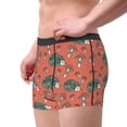 thumbnail image 2 of Uemuo Hedgehog Mushroom Pattern Men's Boxer Briefs,Trunk Anti-Chafing,Comfortable, Durable, and Stylish Underwear-Medium, 2 of 9