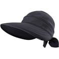 thumbnail image 1 of Sombreros Simplicity para mujer, visera convertible para playa con protección solar UV UPF 50+, 1 of 5