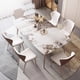 thumbnail image 2 of Chairs Nordic Dining Table Luxury Unfolding Rectangle Industrial Dining Table 8 People Living Mesa De Comedor Kitchen Furniture My Lux Decor Round, 2 of 7