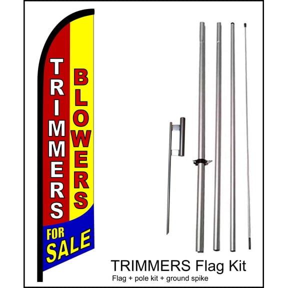 Trimmers Blowers for Sale Swooper Flag Kit - by flagsandsigns