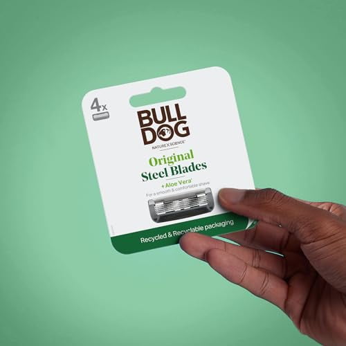 Bulldog Skincare for Men Original Razor Refill, 1 Ea, 3 Pack
