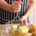 thumbnail image 4 of Machacador de Patatas NQ de Acero Inoxidable con Orificio para Colgar, 4 of 4