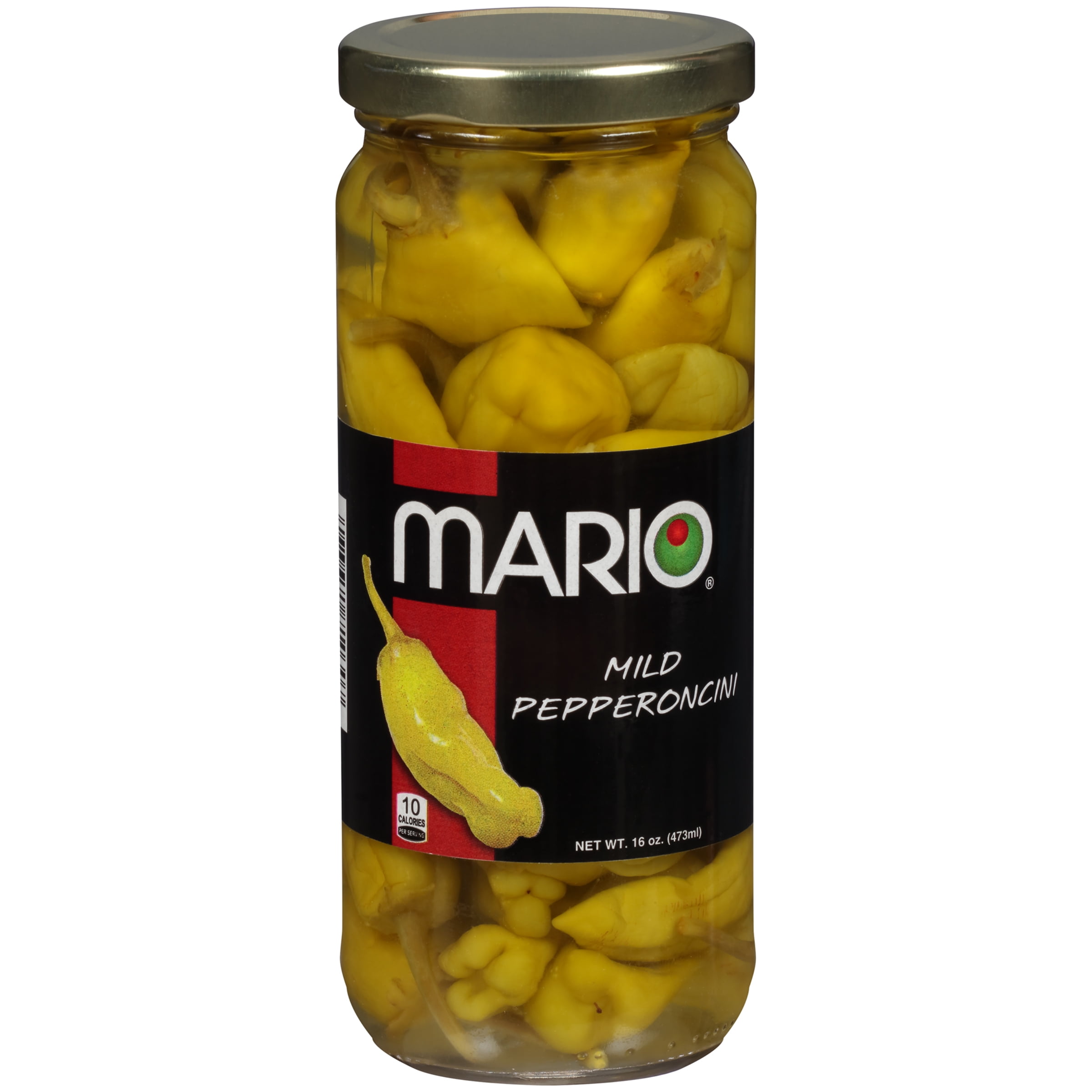 Mario Mild Pepperoncini, 16 Oz