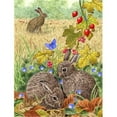 thumbnail image 1 of Carolines Treasures ASA2140GF Leverets And Rabbit Flag Garden Size, 1 of 3