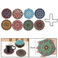 thumbnail image 3 of Posavasos DIY Sunnimix Pintura de Diamante Accesorios de Cocina 8 Unids, 3 of 8