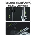 thumbnail image 3 of Aquarium Light Bracket With Adjustable Hanger Alloy Fixtures Clip Light Holder Bracket for Aquariums, 3 of 9