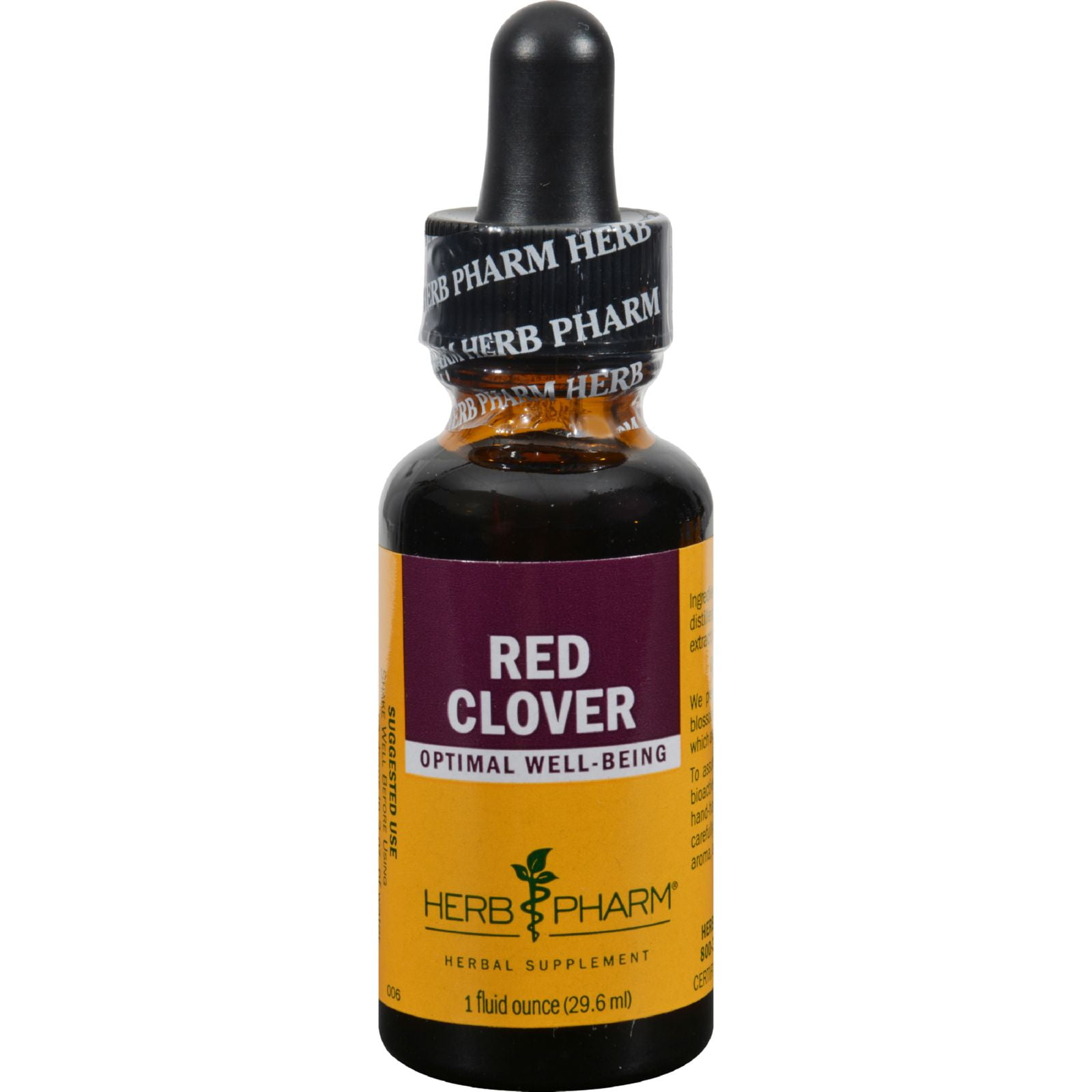 Herb Pharm Red Clover Liquid Herbal Extract 1 fl oz