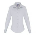 thumbnail image 1 of Premier Womens Stretch Fit Poplin Long Sleeve Blouse, 1 of 4