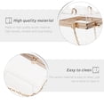 thumbnail image 2 of EeaseCA 1Pc Acrylic Transparent Square Box Bag Single Shoulder Messenger Bag for Girls, 2 of 8