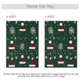 thumbnail image 4 of Yayeee Garden Flag 12"x18" Double Sided Outdoor Yard Lawn Holiday Decorations, Christmas Santa Hats, 4 of 6