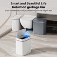 thumbnail image 6 of Intelligent Sensing Garbage Bin-White 15L Smart Bathroom Trash Can Non-Contact Narrow Smart Sensor Trash Can Smart Home Automatic Bagging Electronic Trash Can, 6 of 6