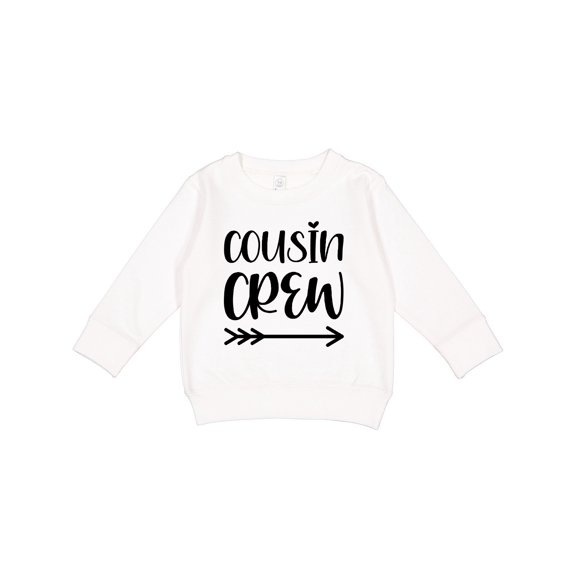 Inktastic Cousin Crew Toddler Sweatshirt