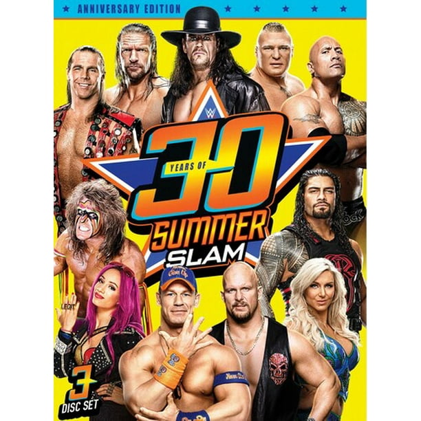 Wwe 30 Years Of Summerslam Dvd Walmart Com Walmart Com