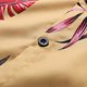 thumbnail image 2 of Camisas Para Hombre Manga Larga Camisas Blusa corta Primavera Verano para hombres de playa Impreso Manga casual Top Camisas para hombres (Yellow, XXL), 2 of 5