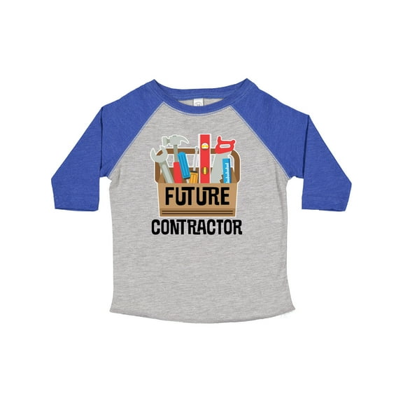 Inktastic Construction Future Contractor Boys or Girls Toddler T-Shirt