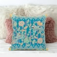 thumbnail image 2 of Amrita Sen Designs  26 x 26 in. Pond Peacock Broadcloth Indoor & Outdoor Zippered Pillow - Multi Color, 2 of 5