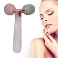 thumbnail image 1 of Rodillo Facial De Bola, Mejora El Tono De La Piel Rodillo Masajeador Facial De Jade Tratamiento Multiángulo Reduce La Hinchazón Para El Cuerpo, 1 of 7