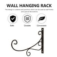 thumbnail image 3 of unbranded 2Ud Negros De Pared En Hierro Para Organizar Faroles Y Maceteros, 3 of 8