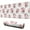 Pink Cow Strawberry, variant on Long Mouse Pads for Desk,Pink Cow Strawberry Pattern Desk Mats on Top Of Desks, Desk Mouse Pad Extra Large with 3mm Non-Slip Base and Stitched Edge for Gaming,Office,Work,Home 31.5"x11.8"