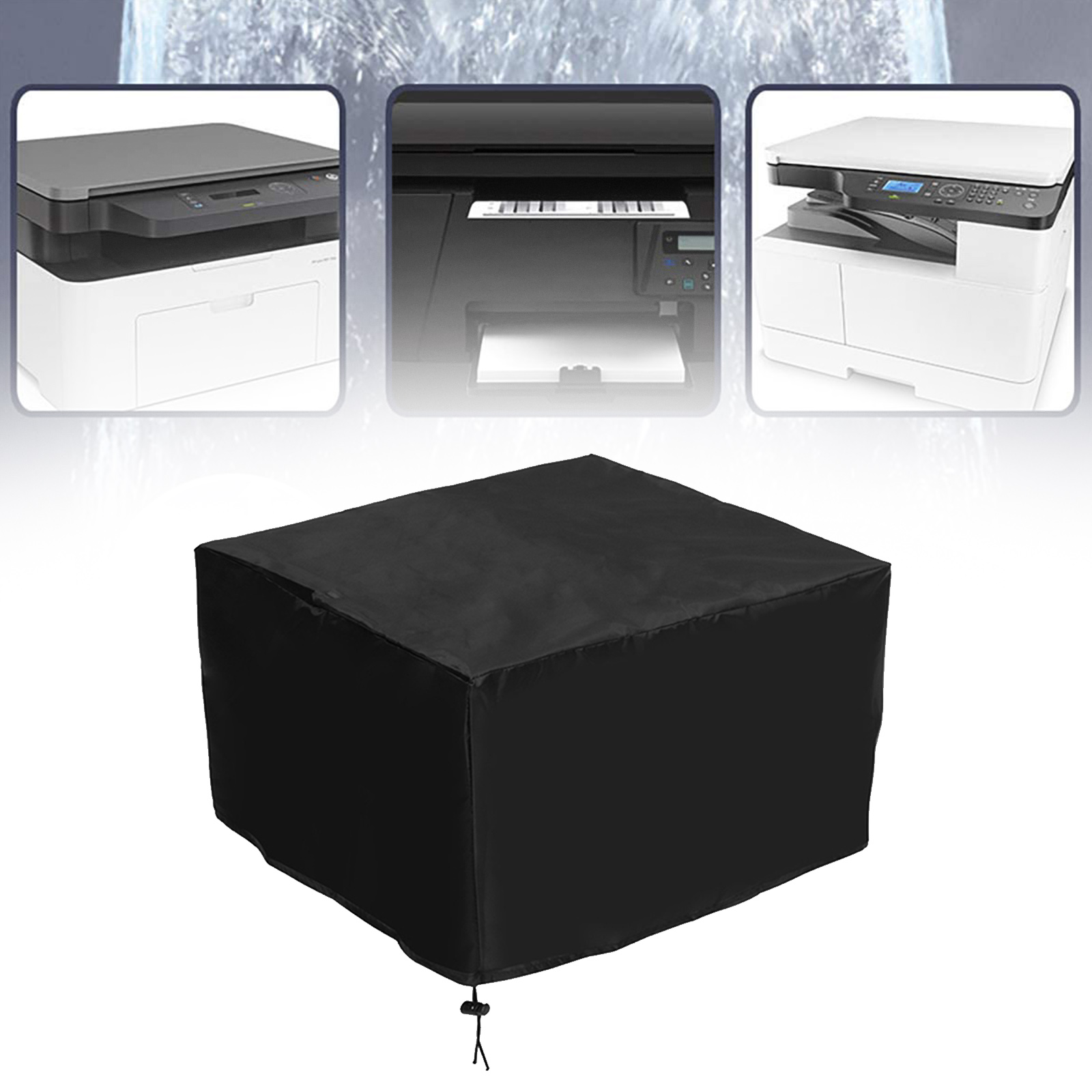 SYWAN Multisize Black Printer Dust Cover and Protector, Durable and