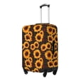 thumbnail image 2 of Salouo Red Black Plaid Sunflower Pattern Travel Dust-proof Suitcase Cover, Softside Suitcase Protector Luggage Cover Protector for 18-32inch ,Not Included Suitcase, 2 of 8