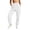 White, variant on Jogger Pants for Women Zaewscy Fashion Women Casual High Waist Loose Pocket Straight Solid Long Pants Navy L