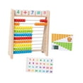 thumbnail image 2 of Ábaco de madera para niños Matemáticas con tarjetas de números Juguetes para niños en edad preescolar, 2 of 9