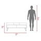 thumbnail image 3 of Mueble de TV hasta 60 Pulgadas RTA Con 5 Compartimientos Color Madera con Gris, 3 of 3