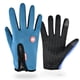 thumbnail image 5 of Guantes de ciclismo para hombre y mujer, para deportes al aire libre, antideslizantes, con pantalla táctil, cálidos, con cremallera, 5 of 5
