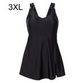thumbnail image 1 of Traje de baño Wosthever negro Talla grande 3XL, 1 of 6