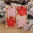 thumbnail image 3 of Inteprter Pieza de de árbol de Navidad, colgante pintado con temática, ambientes de vacaciones, accesorios de fotografía DIY, decoración de Kits de decoración para fiestas  calcetín y guante Inteprter HA069280-01, 3 of 6