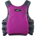 thumbnail image 2 of Stohlquist Escape Women's Adult Life Jacket - Super-Soft Low Profile Buoyancy Foam, Front Buckle for Extra Security - Perfect for the Beginner or Recreational Sailor | X-Small/Small, Violet, 2 of 4