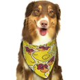 thumbnail image 6 of Disketp Duck with Star Sunglasses Dog Bandanas 1PC Triangle Adjustable Puppy Bandana Bib Handkerchief for Large Medium Girl Dogs Pets Gift, 6 of 6