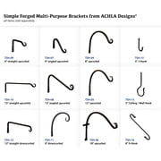 Achla Designs S-Hook Extender Bracket, 8-inch TSH-16