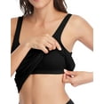 thumbnail image 4 of Attraco Womens Tank Top with Built-in Padded Bra Adjustable Wide Strap Camisole Cotton Cami Shirts, 4 of 6