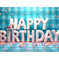 thumbnail image 4 of Colorful and Lively Happy Birthday Banner with Adorable Cartoon Characters Background Party Decoration Ideal for Birthday Parties Photography Backdrops Children Celebrations and Photo Props, 4 of 8