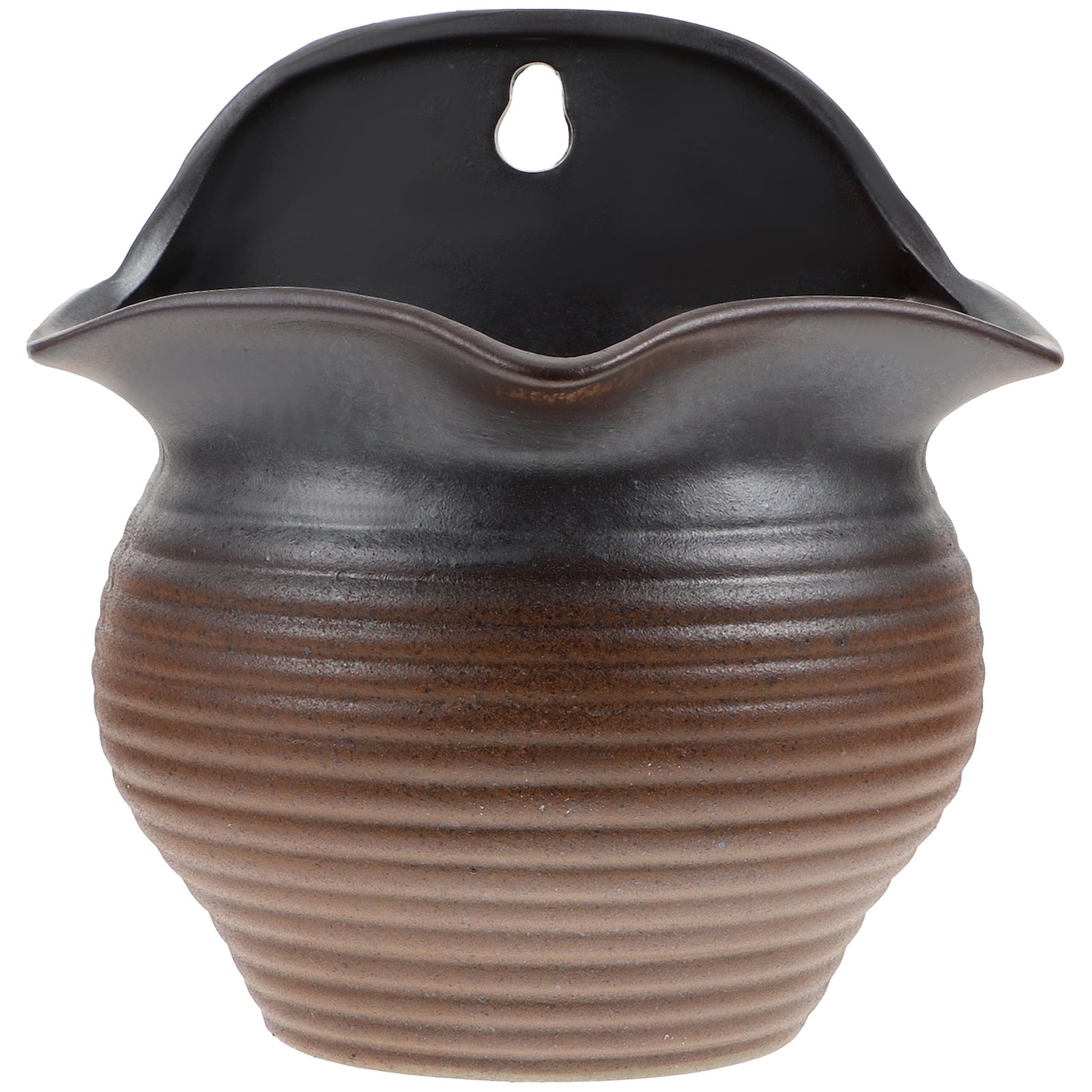 BESTONZON 1Pc Ceramic Succulents Flowerpot Multipurpose Flower Pot Hanging Plant Pot